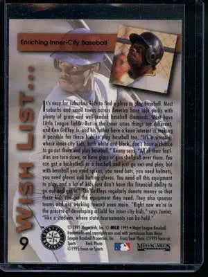 1995 Megacards Wish List Ken Griffey Jr. #9 Baseball - Baseball Card Single