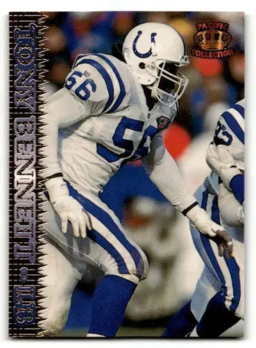 1995 Pacific #238 Tony Bennett Indianapolis Colts Football Cards NM ID:55610 - Football Card Single