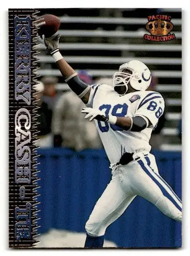 Vintage Jerry Rice football card in original gloss featuring Indianapolis Colts football memorabilia