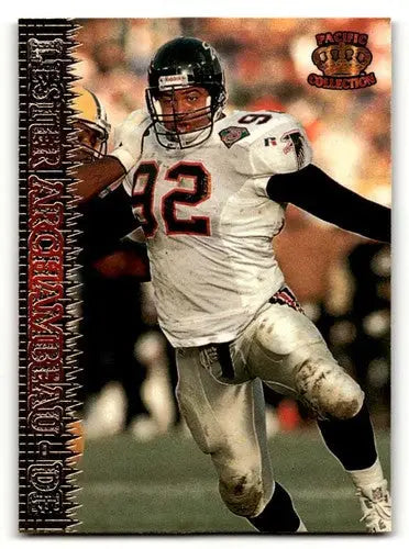 1995 Pacific #296 Lester Archambeau Atlanta Falcons Football Cards N ID:55602 - Football Card Single