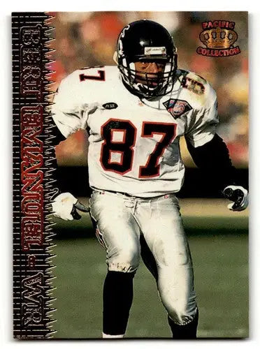Vintage 1995 Pacific Bert Emanuel Atlanta Falcons football card with original gloss