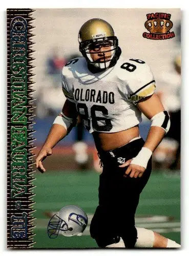 1995 Pacific #371 Christian Fauria Seattle Seahawks Football Cards N ID:55588 - Football Card Single