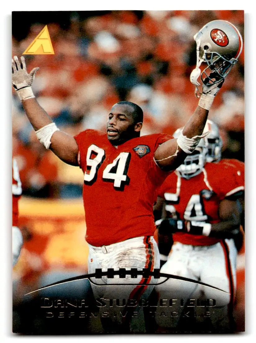 1995 Pinnacle #108 Dana Stubblefield - Football Card Single