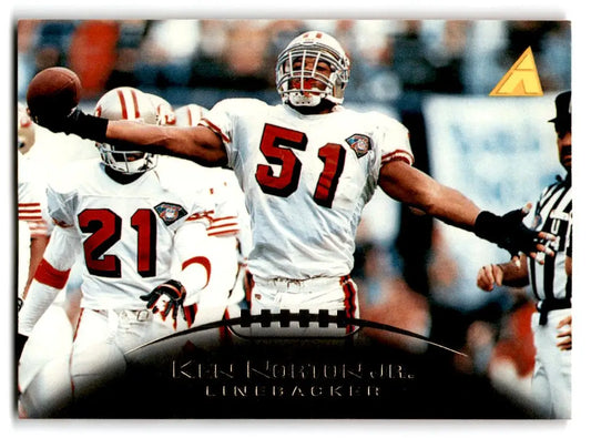 1995 Pinnacle #18 Ken Norton Jr. - Football Card Single