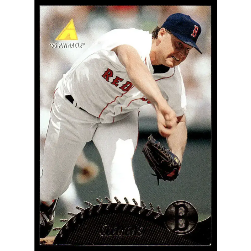 1995 Pinnacle #2 Roger Clemens EX/NM Boston Red Sox Baseball Card - Baseball Card Single
