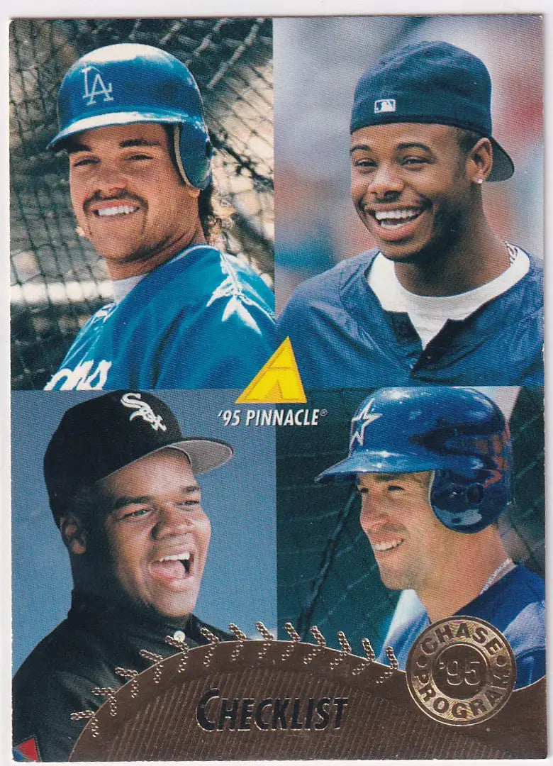 1995 PINNACLE #450 CHASE PROGRAM CHECKLIST- SEATTLE MARINERS - Baseball Card Single