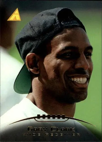Original gloss Gary Clark football card from 1995 Pinnacle #60 Dolphins