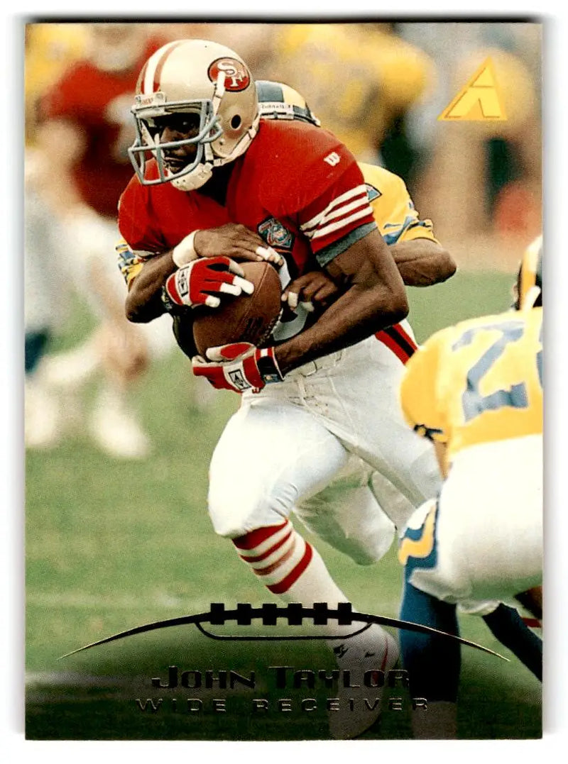1995 Pinnacle #64 John Taylor - Football Card Single