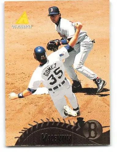 Original gloss baseball card of John Valentin from the Red Sox 1995 Pinnacle series