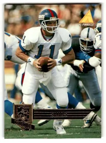 1995 Pinnacle Club Collection #238 Phil Simms New York Giants Football trading card original gloss