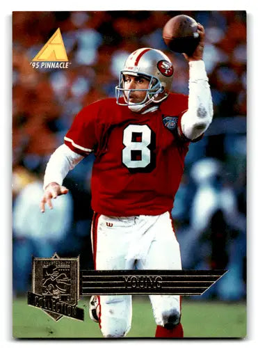 1995 Pinnacle Club Collection #4 Steve Young EX Excellent 49ers ID:67965 - Football Card Single