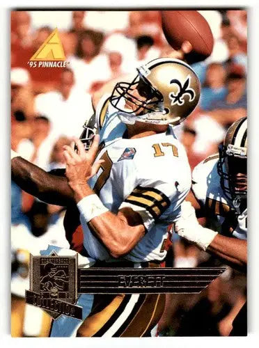 1995 Pinnacle Club Collection #82 Jim Everett New Orleans Saints Foo ID:60385 - Football Card Single