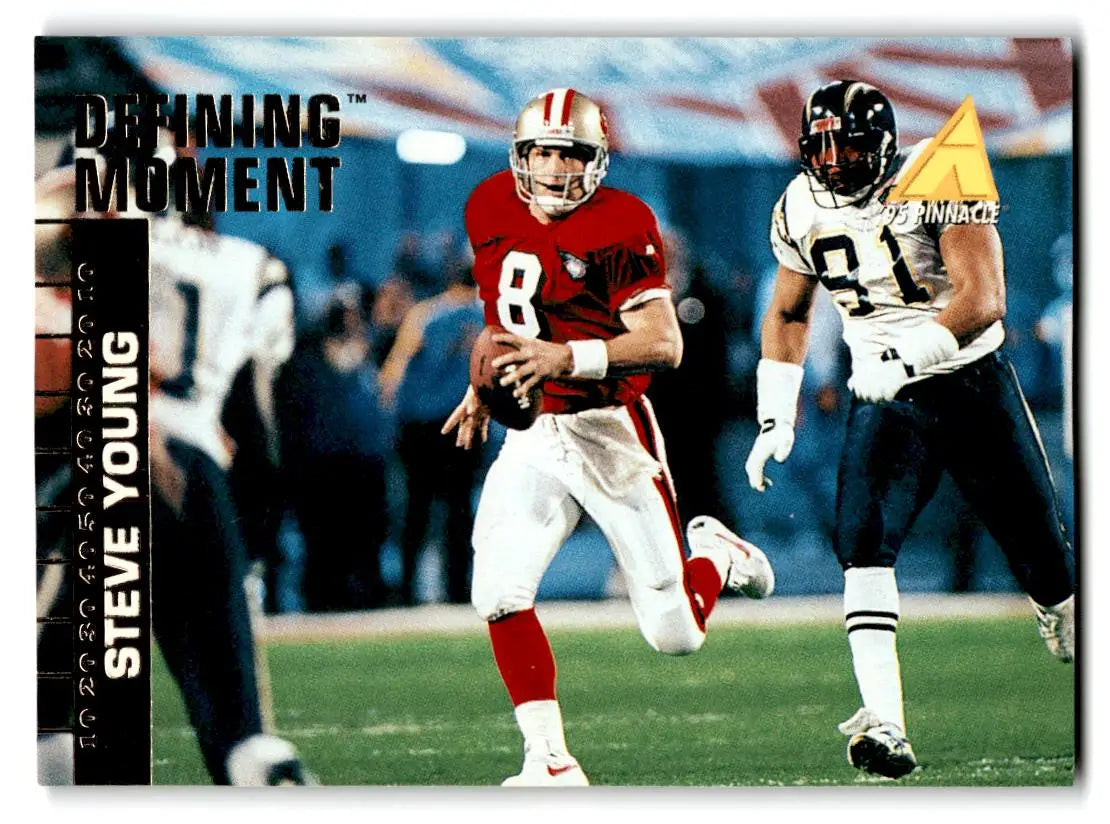 1995 Pinnacle Club Collection #9 Steve Young - Football Card Single