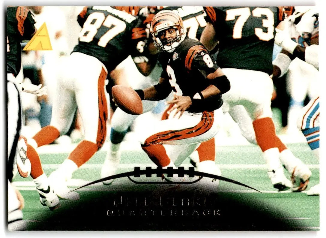 1995 Pinnacle Jeff Blake Cincinnati Bengals #25 - Football Card Single