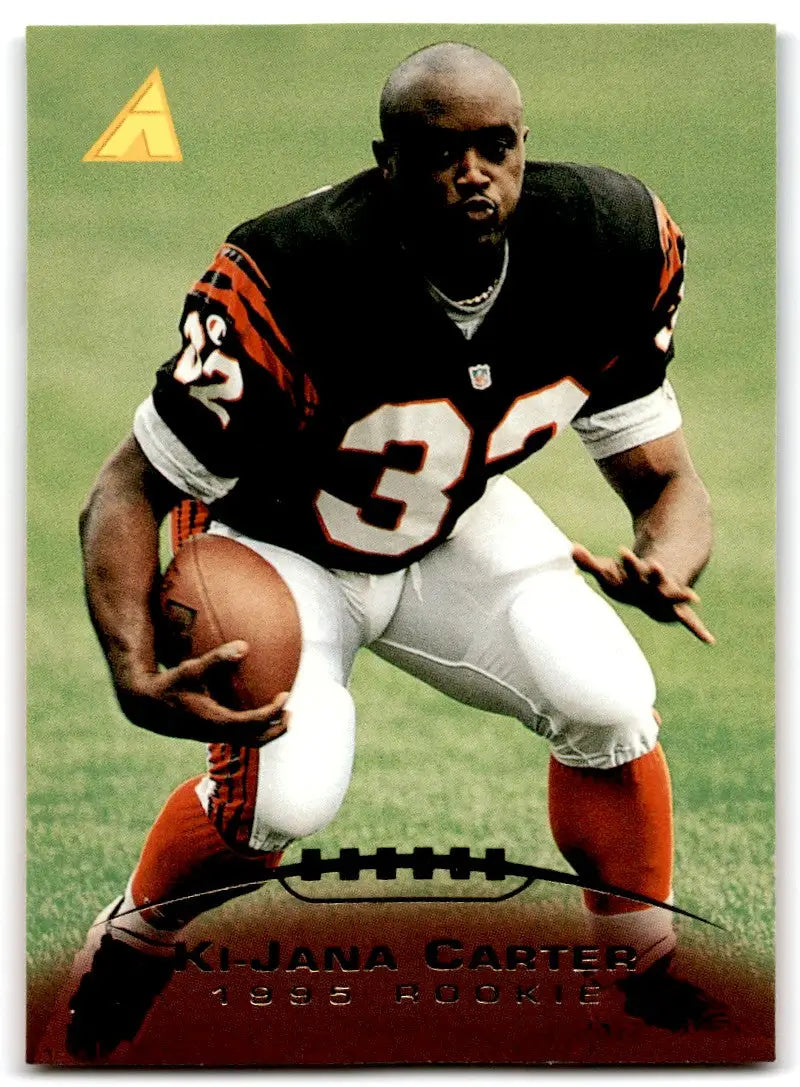 1995 Pinnacle Ki-Jana Carter Rookie Cincinnati Bengals #209 - Football Card Single