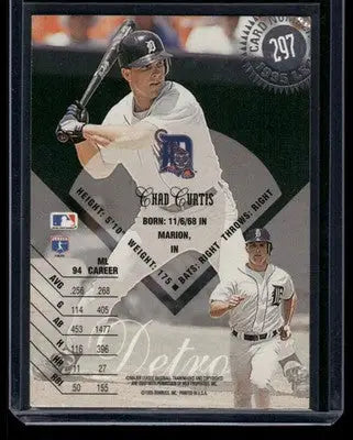 1995 Pinnacle Select Chad Curtis #297 Baseball - Baseball Card Single