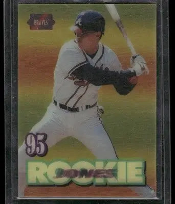1995 Pinnacle Sportflix Rookie Chipper Jones #162 Baseball - Baseball Card Single