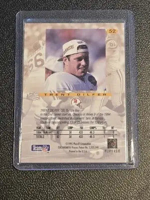 1995 Playoff Absolute #52 Trent Dilfer - Football Card Single