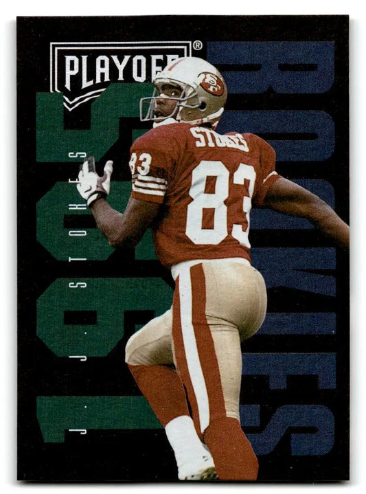 1995 Playoff Contenders #146 J.J. Stokes - Football Card Single