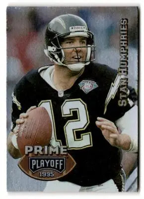 1995 Playoff Prime #10 Stan Humphries - Football Card Single