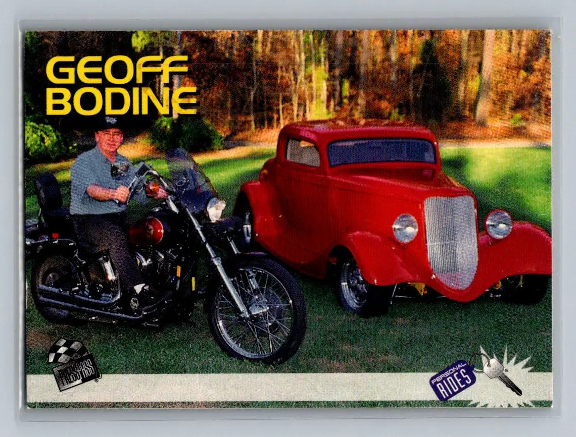 1995 Press Pass #127 Geoff Bodine Geoff Bodine Racing - Racing Card Single