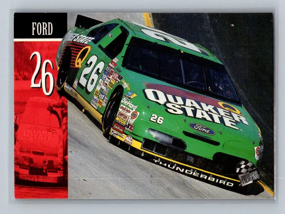 1995 Press Pass #49 Brett Bodine’s Car King Racing - Racing Card Single