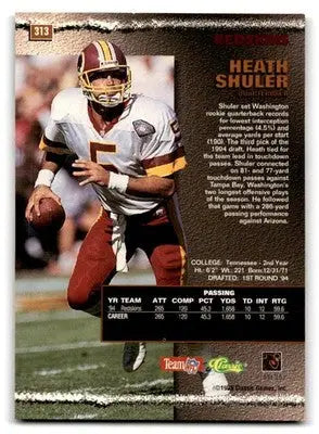 1995 Pro Line #313 Heath Shuler - Football Card Single