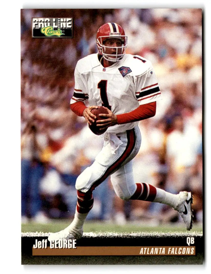 1995 Pro Line #341 Jeff George - Football Card Single