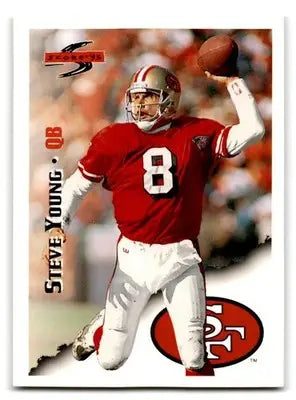 1995 Score #1 Steve Young - Football Card Single