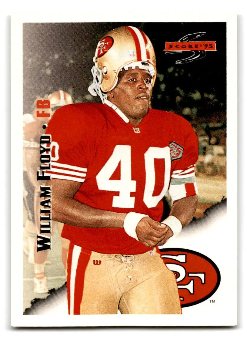 1995 Score #104 William Floyd - Football Card Single