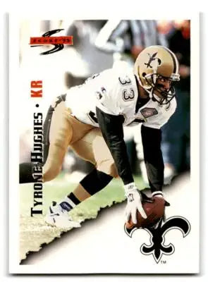 1995 Score #17 Tyrone Hughes - Football Card Single