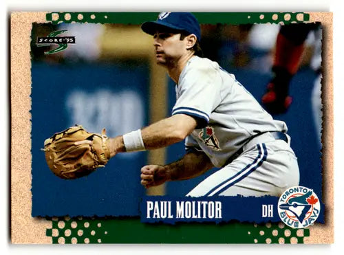 1995 Score #247 Paul Molitor Toronto Blue Jays Baseball Cards - Baseball Card Single