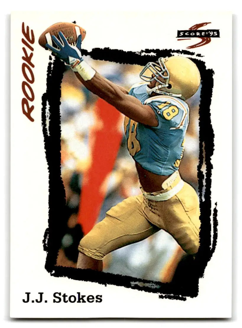 1995 Score #263 J.J. Stokes - Football Card Single
