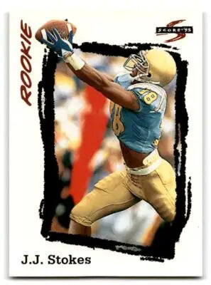 1995 Score #263 J.J. Stokes - Football Card Single