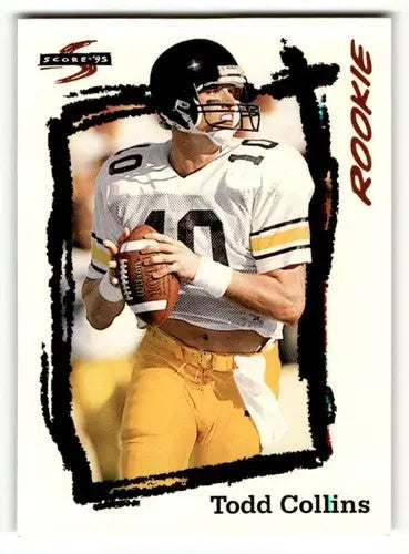 Original gloss Todd Collins Buffalo Bills rookie card 1995 Score #273 collins buffalo bills