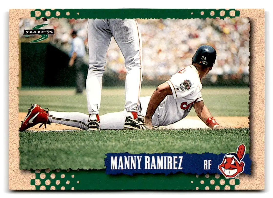 1995 Score #445 Manny Ramirez - Baseball Card Single