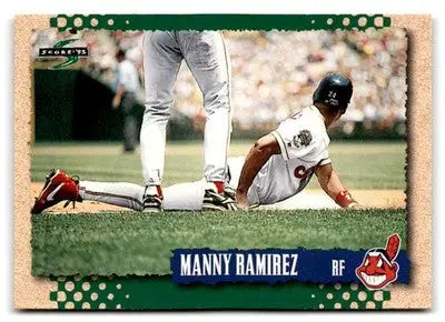 1995 Score #445 Manny Ramirez - Baseball Card Single