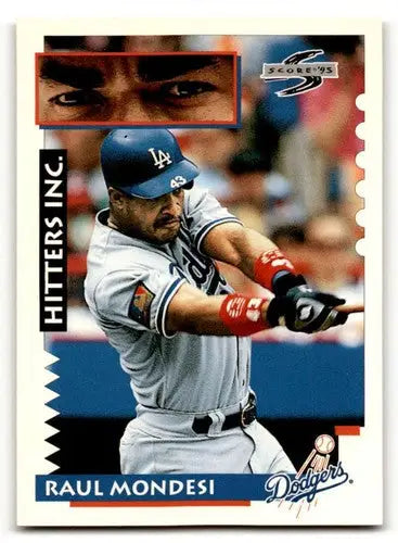 1995 Score #567 Raul Mondesi Los Angeles Dodgers Baseball Cards EX/N ID:63552 - Baseball Card Single
