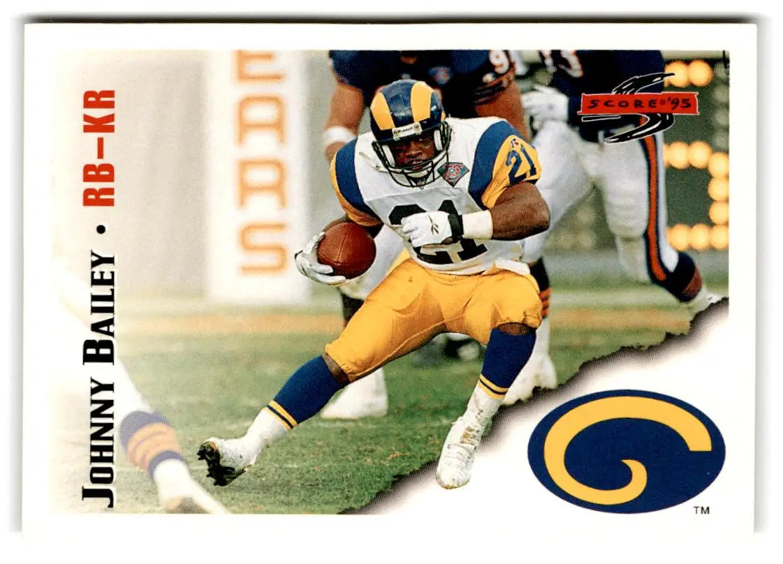 1995 Score #63 Johnny Bailey - Football Card Single