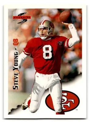 1995 Score Football Steve Young #239 San Francisco 49ers - Football Card Single