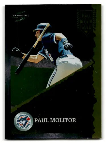 1995 Score Hall of Gold #HG25 Paul Molitor EX/NM Blue Jays ID:64155 - Baseball Card Single