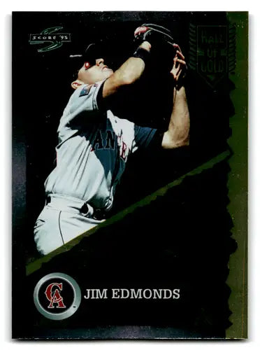1995 Score Hall of Gold #HG52 Jim Edmonds NM Near Mint Angels ID:70886 - Baseball Card Single