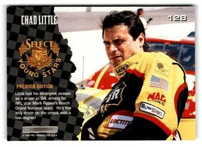 1995 Select #128 Chad Little - Racing Card Single