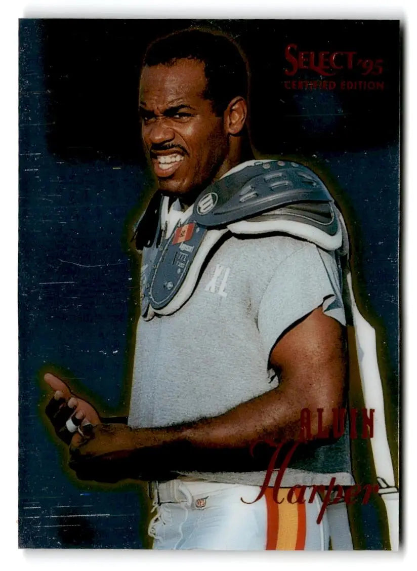 1995 Select Certified #55 Alvin Harper - Football Card Single