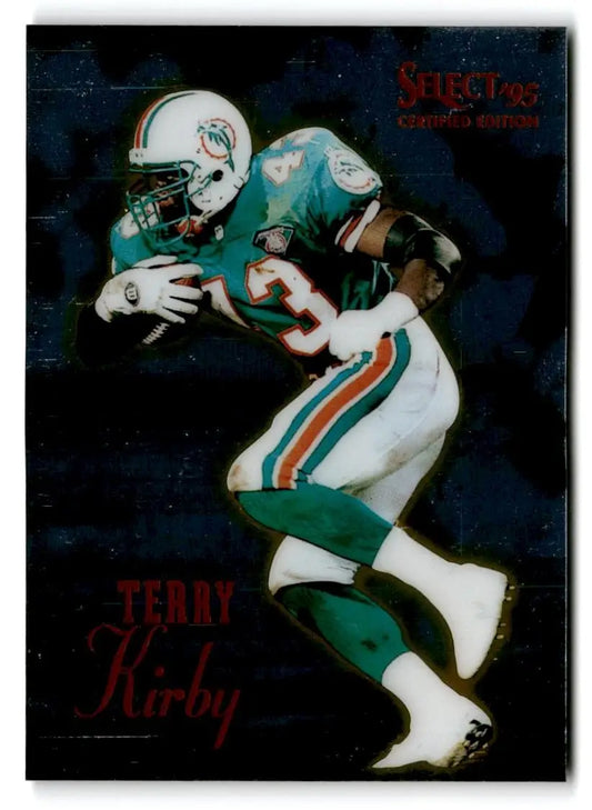 1995 Select Certified #61 Terry Kirby - Football Card Single
