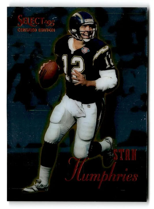 1995 Select Certified #76 Stan Humphries - Football Card Single
