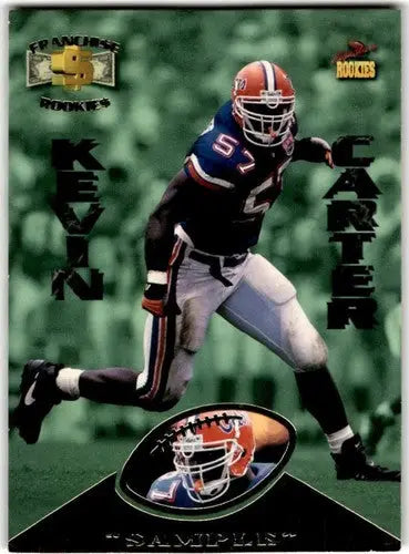 1995 Signature Rookies #R2 Kevin Carter Franchise Rookies EX ID:45053 - Football Card Single