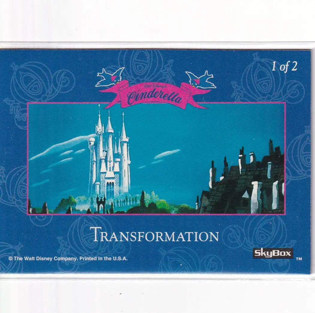 1995 SKYBOX #1 DISNEY CINDERELLA TRANSFORMATION HOLOGRAM- DISNEY - Other
