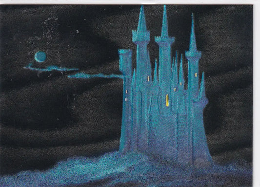 1995 SKYBOX #2 DISNEY CINDERELLA BLUE CASTLE- DISNEY - Non-Sports Card Single