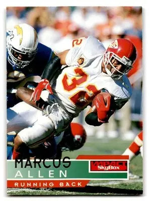1995 Skybox Football Impact Marcus Allen #70 Kansas City Chiefs - Football Card Single